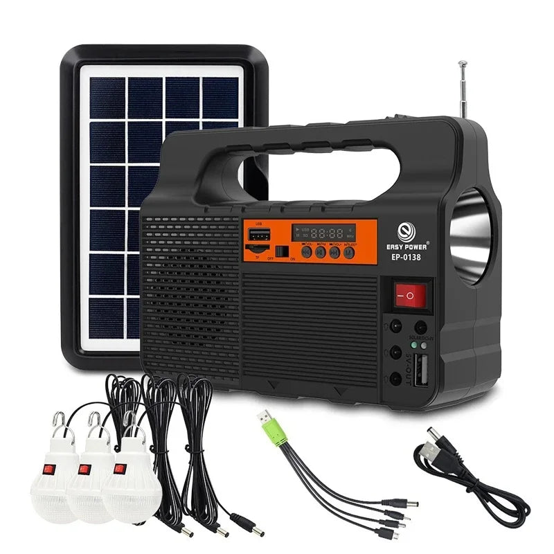 Portable  Solar Lighting Power Station